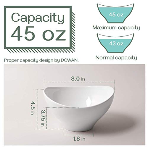 Dowan Bundle 45 Oz Salad Serving Bowls And 9.75 Inch Large Serving Bowls #TOP3