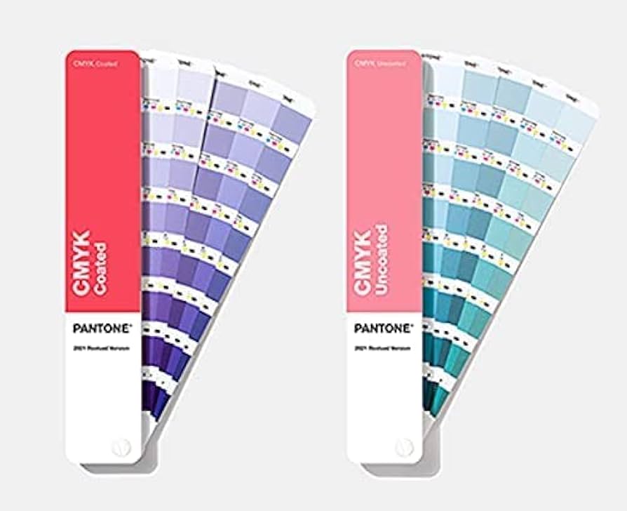 PANTONE CMYK Coated & Uncoatedセット Amazon.com: Pantone CMYK Guide Set - Coated & Uncoated