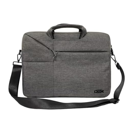 Bolsa Pasta para Notebook Grande Masculina Maleta Executiva Tecido Poliester NB-01 Cinza