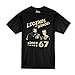 Produktbild Terence Hill Bud Spencer T-Shirt Herren - Legends and Heroes (Schwarz) (XL)