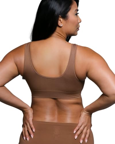 Image of Ahh By Rhonda Shear Women's plus-size Ahh Seamless Leisure Bra