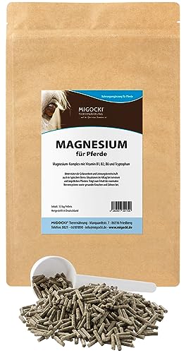 Makana MAG-VIT E Combi Pulver Für Pferde – Mit Magnesium & Lysin, 1000 G, Für Nervöse & Gestresste Tiere