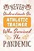 Produktbild Athletic Trainer Gifts: Lined Blank Notebook Journal for Athletic Trainer, Funny Gift for Friends, Family, Coworkers