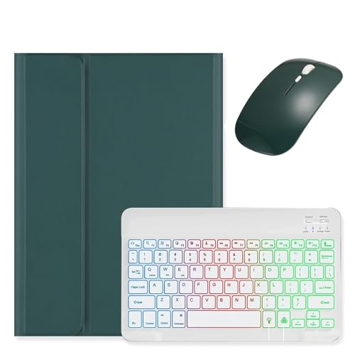 Clavier rétroéclairé pour Galaxy Tab S9 FE résolvant la frappe nocturne