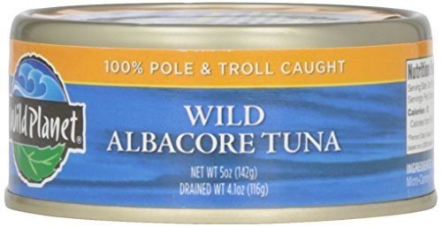 Wild Planet Wild Albacore Tuna Low Mercury, 5 Ounce