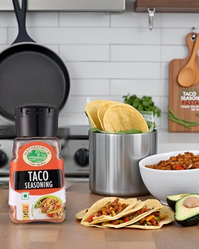 Image of NATURESMITH TACO SPICE SEASONING-50g || SMALL SPRINKLER SEASONING JAR ||