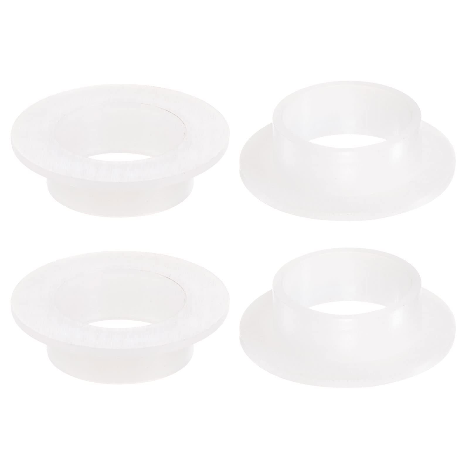 4 Manguitos De Rodamiento De Nylon - Diámetro Interior 12,2mm, Exterior 17mm, Longitud 16mm, Ideales Para Reducir Fricción En Ejes