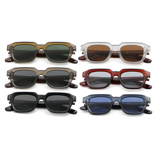 Square Frame Sunglasses for Men Women CP Frame Acetate Retro Sunglasses UV400 Glasses4