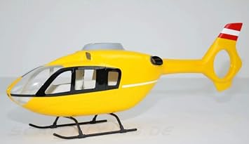 RC Helicopter EC135 450 Pre-Painted fuselage for 450 Size Helicopters.Suitable for Almost All 450 Size325mm Rotor Blade Helicopters, Such as Align T-REX450X/XL/SE/SE V2