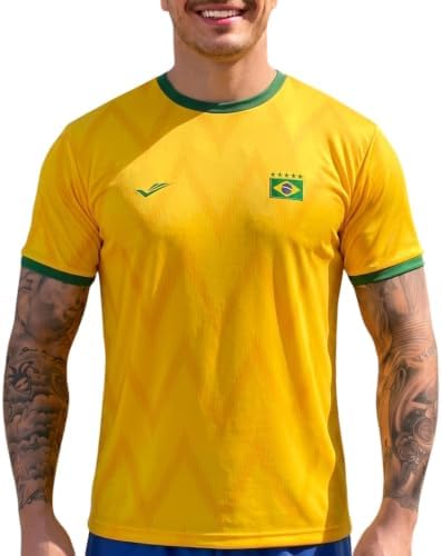 Camisa do Brasil Masculina Copa 2026 Camiseta Torcedor Seleção Br...