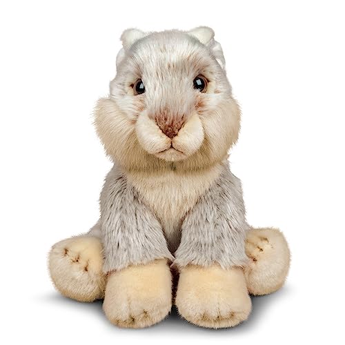 Peluche Lapin Animigos World of Nature Tobar 37236 doudou gris collection