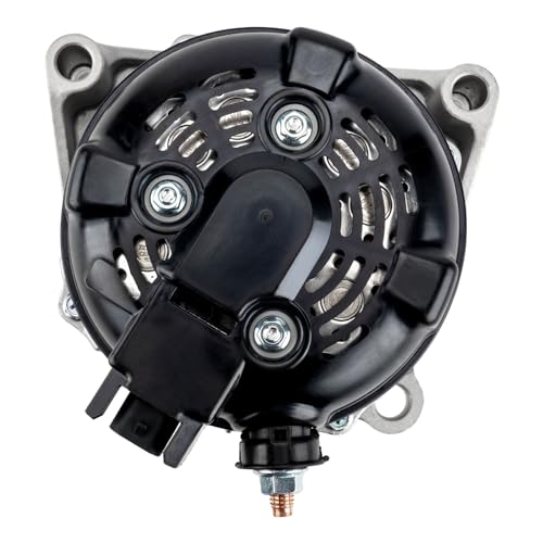 Image of KAX 150AMP Alternator 14007N Compatible With 2014-2022 Chevy Silverado 1500 /2500 /3500 /4500 /5500 /6500 HD, GMC Sierra 1500 /2500 /3500 HD, Cadillac Escalade Replace 14007N 12V 150Amp CW 6-Groove Pulley
