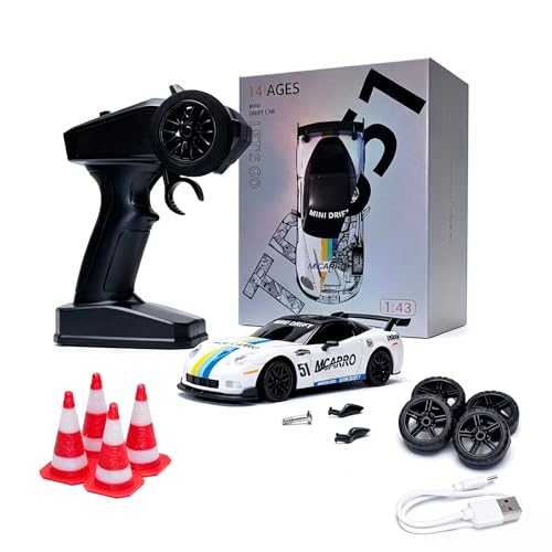 Ultimate 1/43 Scale Mini RC Drift Car 4WD with Proportional Steering Review