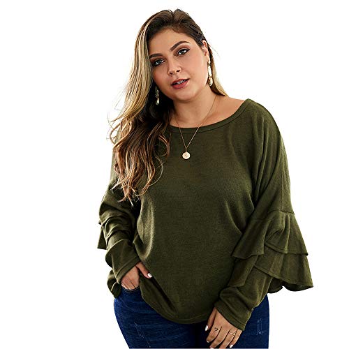 Knit shirt BaronHong ample et respirant pour femme ronde chic