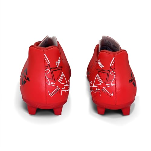 Image of Nivia Carbonite 7.0 Crest Football Stud / 3D Embossed Synthetic Leather /EVA Sockliner and Lightweight Sole