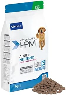 Virbac Veterinary HPM Vet Adult Neut L&M Nourriture pour Chien 16 kg
