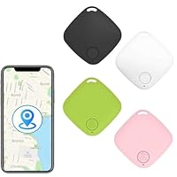Bluetooth-Artikelfinder, 4 Stück, intelligenter Bluetooth-Tracker-Ortungsgerät mit Anti-Verlust-Alarm-Erinnerung, Finder, Anti-Verlust-Tag, kompatibel mit Android und iOS, geeignet für Kinder,