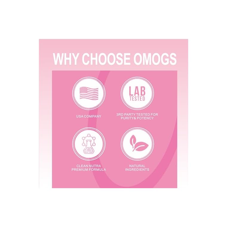OMOGS Collagen Peptides Capsuleï¼Naturally Sourced Hydrolyzed Collagen with prebiotic & Cranberry Extract - Hair, Skin, Nail, Joint, Digestive Health & Immune Support, Non-GMO, 100 Capsule - Image 6
