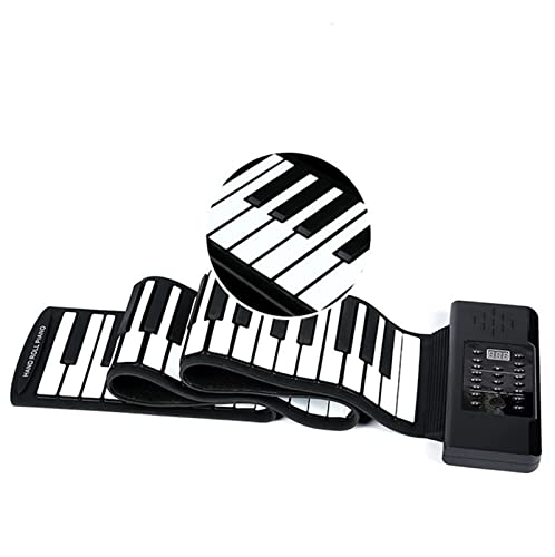 TSTS Piano électrique Pliable Roll Rouleau Piano Portable 88 Keys Electronic Piano Enfants Adultes Clavier Pliant Piano… - Les Beatles, Paul McCartney, John Lennon, RIngo Starr, George Harrison TSTS Piano électrique Pliable Roll Rouleau Piano Portable 88 Keys Electronic Piano Enfants Adultes Clavier Pliant Piano… – Image 3