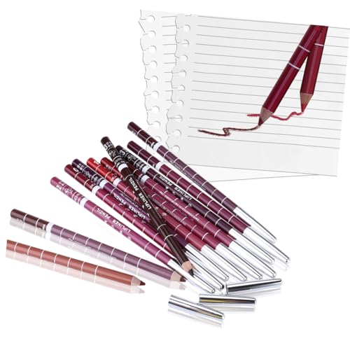 Crayon à lèvres étanche ABOOFAN pour corriger les contours et fixer le maquillage