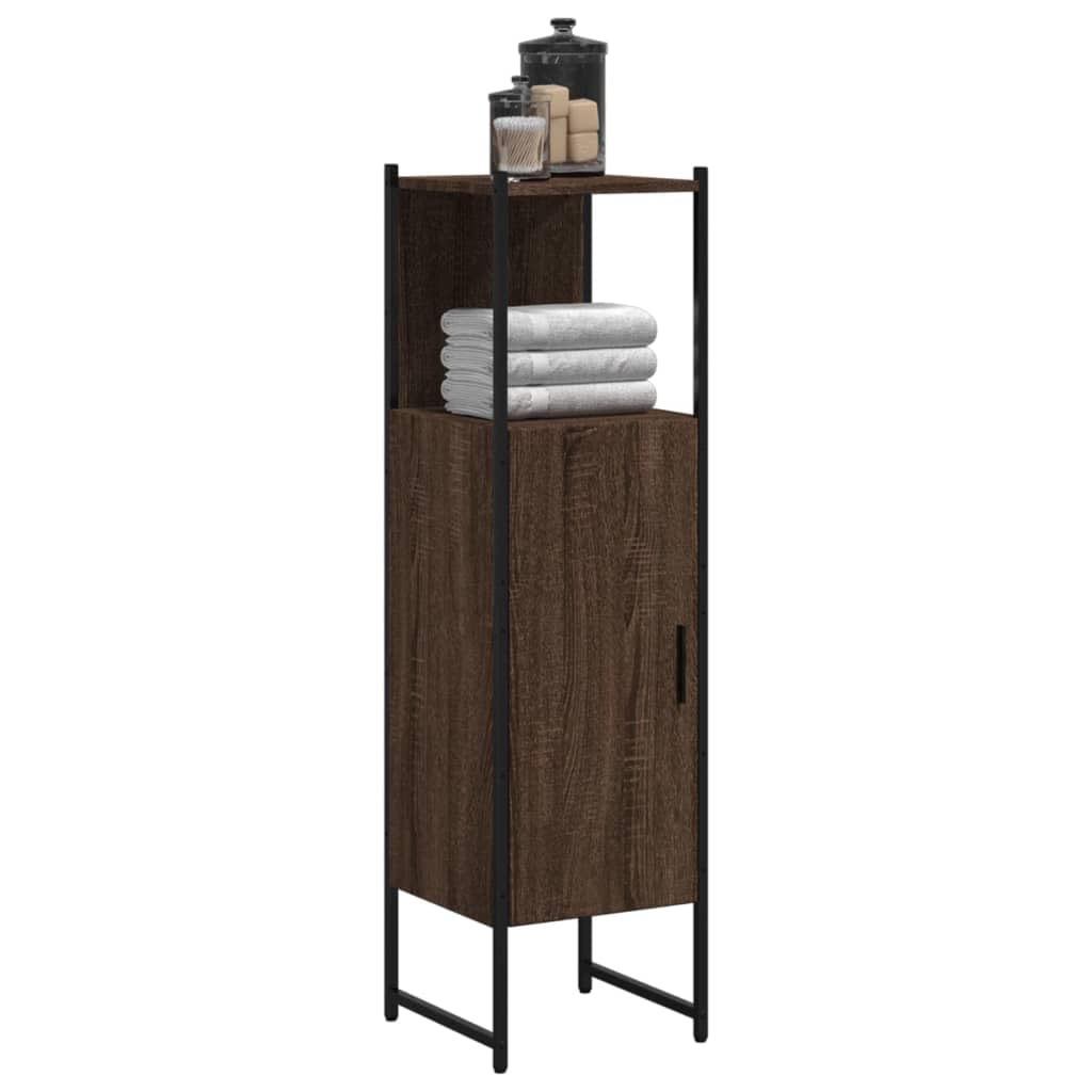 Armadio da bagno con struttura robusta e design salvaspazio per organizzazione di articoli da toeletta e prodotti per l'igiene personale