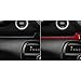 UOADA Real Carbon Fiber Car Dash Trim Instrument Decal Speedometer Right Side Cover Sticker Compatible with Dodge RAM 1500/2500/3500 2019-2023 Crew Cab Auto Accessories