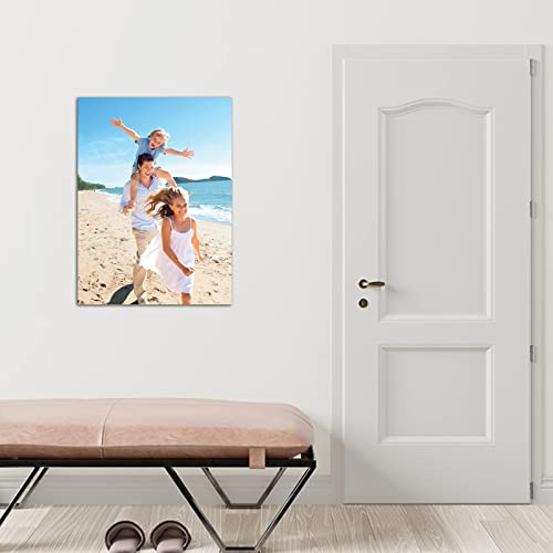 Custom Canvas Picture Framed 5"X7" Personalized Wall Art Canvas Photo Prints With Your Family Portrait Picture For Living Room Home Decoration (5"X7"(13X18Cm) Frame) #TOP1