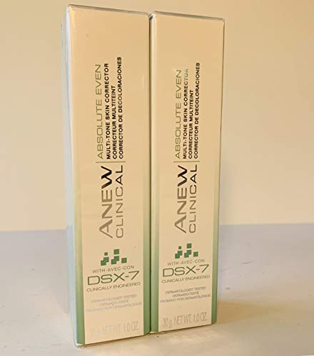 Avon Anew Clinical Absolute Even Multi-Tone Skin Corrector Lot of 2