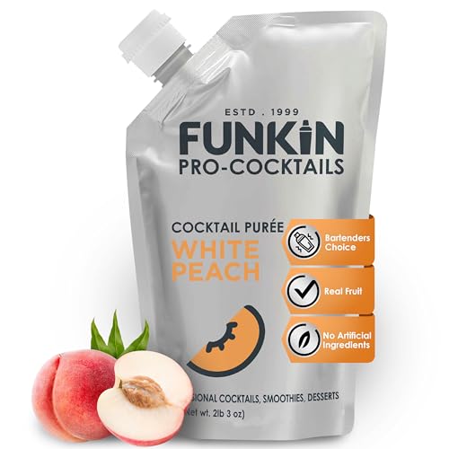 Funkin Pro White Peach Puree 1kg