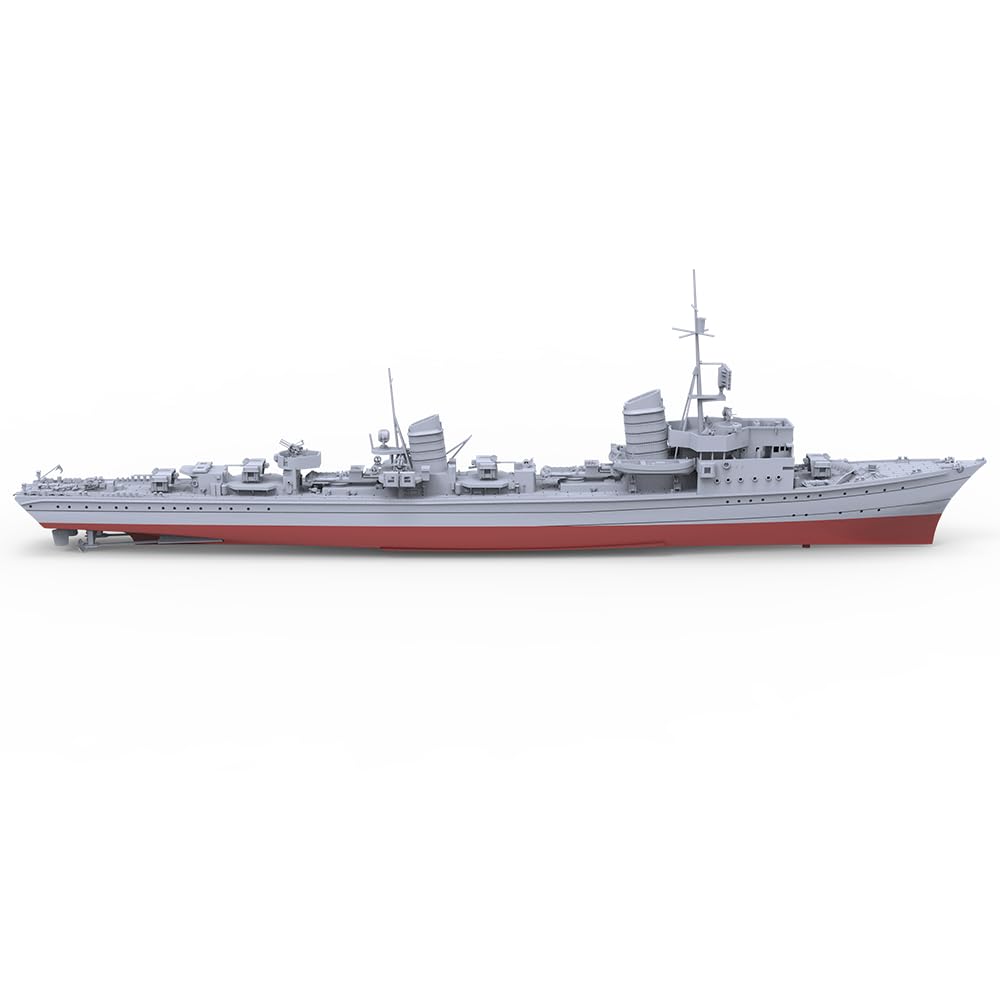 MRY-SFW SSC350726S-A 1/350 zestaw do budowy modelu wojskowego Niemiecka łódź torpedowa T22 1939 pełny kadłub