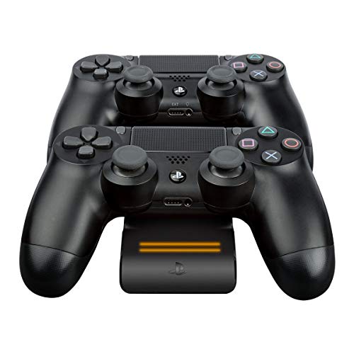 Pdp Gaming Magnetic Ultra Slim Playstation 4 Controller Charging System - Ps4 Accessories, Wireless Charger, Ambient Light Feature, Led Charging Indicators, Licensed By Sony (Black) #TOP1