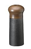 Skeppshult Cast Iron and Walnut Salt Dispenser, 4.7 Inch