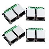 Disposition claire du terminal à pas de 3,5 mm : huit lignes de signal étiquetées et les terminaux de conversion à double port permettent un branchement et un débranchement fiables et reproductibles pour un routage cohérent du signal réseau.