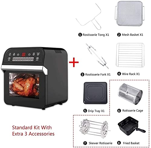 Ninja AF Air Fryer Review (2025): Oil-Free & Touchscreen 5 Air Fryer, 12 QT Air Fryer Oven Oil-free, Stainless Air Fryer 8 Presets LED Touch Digital Screen, Shake Reminder Vegetable Fryer