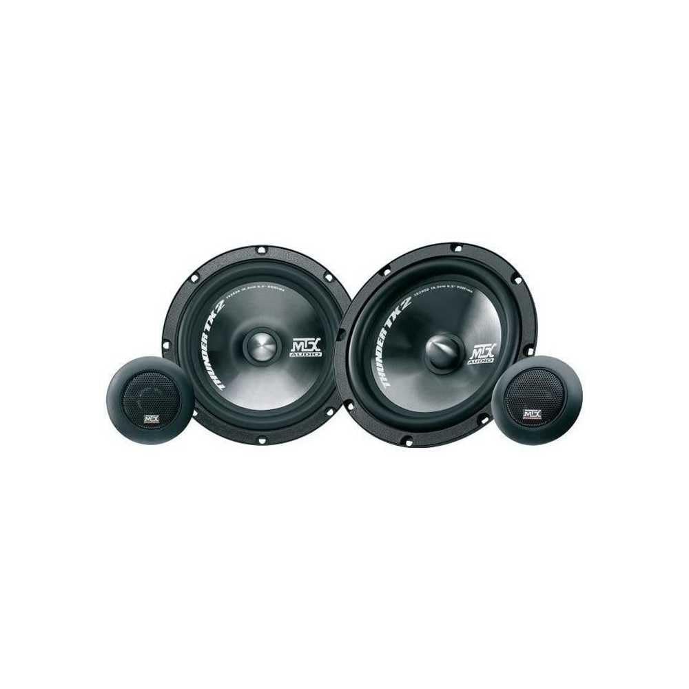 MTX - Kit de Haut-parleurs 2 Voies TX265S, 16,5 cm de diamètre, 65 W, RMS 260 W, Peak 4O