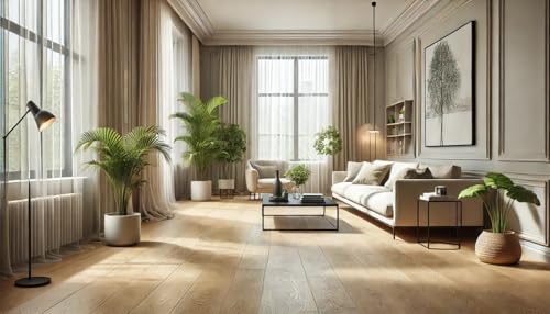 Suelo Laminado Swiss Krono - Roble Oxford, Tarima Flotante AC4/32 Biselado 4 lados, sistema Clic System - 8mm de grosor.