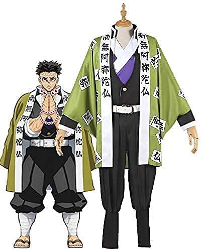 Amazon.co.jp: Lexx_cosコスプレ 衣装 鬼滅の刃 悲鳴嶼行冥 ひめ