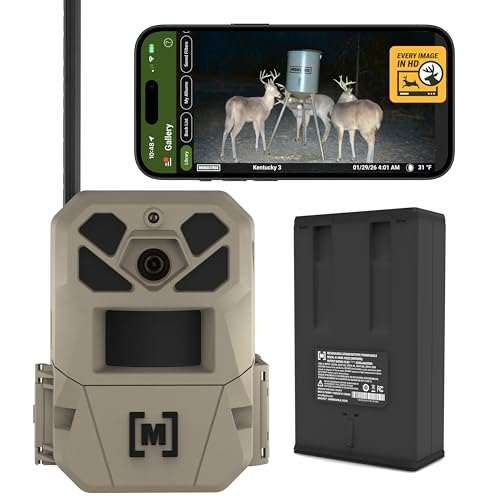 Image of Moultrie Edge 3 PRO Cellular Trail Camera - 50MP Image Sensor - 1440p QHD Video with Audio - AI Buck Detection - GPS - 0.3s Trigger - No-Glow Flash