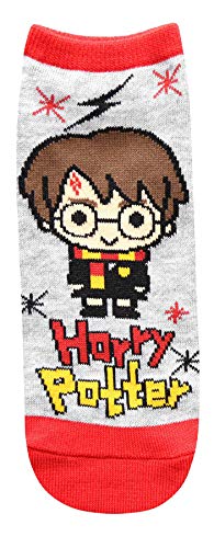 Harry Potter Dobby Luna Lovegood Hedwig Juniors/Womens 5 Pack Ankle Socks Size 4-10 #TOP2