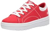 Lor McQuarrie Costume Guide 4 Red and White Lace Up Sneakers
