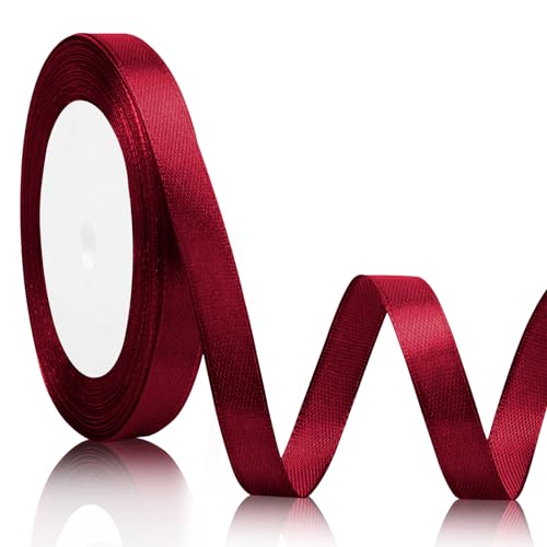 Cinta Raso Rojo Vino 10mmx22m Cinta Satinado Cinta Roja Tela Cinta Raso Roja Cinta De Regalo Cinta De Raso De Lazo Rojo Cinta Roja Cinta Regalo Lazo De Cinta De Raso Cinta Día De La Madre Regalo