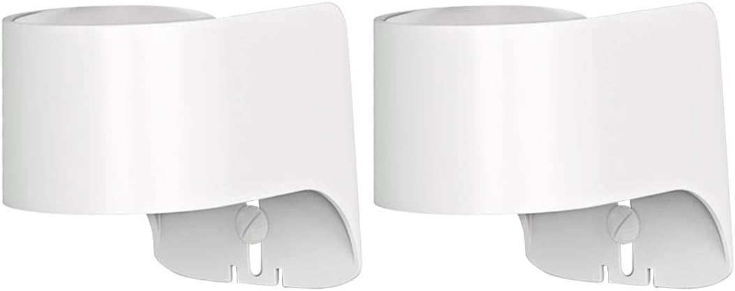 Outlet Mount for Camera, 2 Pack Plug-in Wall Stand, 360 Degree Swivel and Space Saving Design (Camera are Not Included)