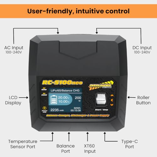 Chargeur LiPo 100W résolvant les problèmes de compatibilité XT60 - 4
