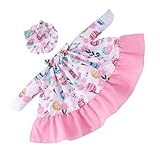 Genérico Lawn Geese Outfits – 44x39cm Polyester Costume, Easter Statue Clothing, Bunny Hat | Festive Garden Decor, Yard Art Accessories For 23 Inches Patio Holiday Event Party Park Camping Grounds