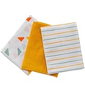 LaLoona Mullwindeln 3er Pack 70x70 cm - 3 Stück weiche Mulltücher & Spucktücher, Standa...