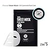 SSANAI-Charcoal-Tea-Tree-Mask-fo-Men-27ml-Pack-of-10-Hydrating-and-Oil-Control-Pore-Care-Men-Facial-Mask-Sheet-Refrehsing-Soothing-Acne-Oily-Skin-After-Shave-Skin-Care SSANAI Charcoal & Tea Tree Mask fo Men 27ml Pack of 10 - Hydrating and Oil Control Pore Care Men Facial Mask Sheet, Refrehsing & Soothing, Acne Oily Skin, After Shave Skin Care