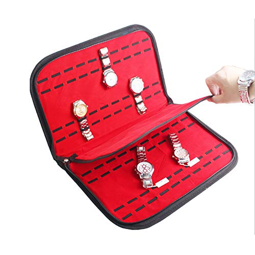 Boîte de rangement montres doublure douce pour éviter rayures et chocs - 4