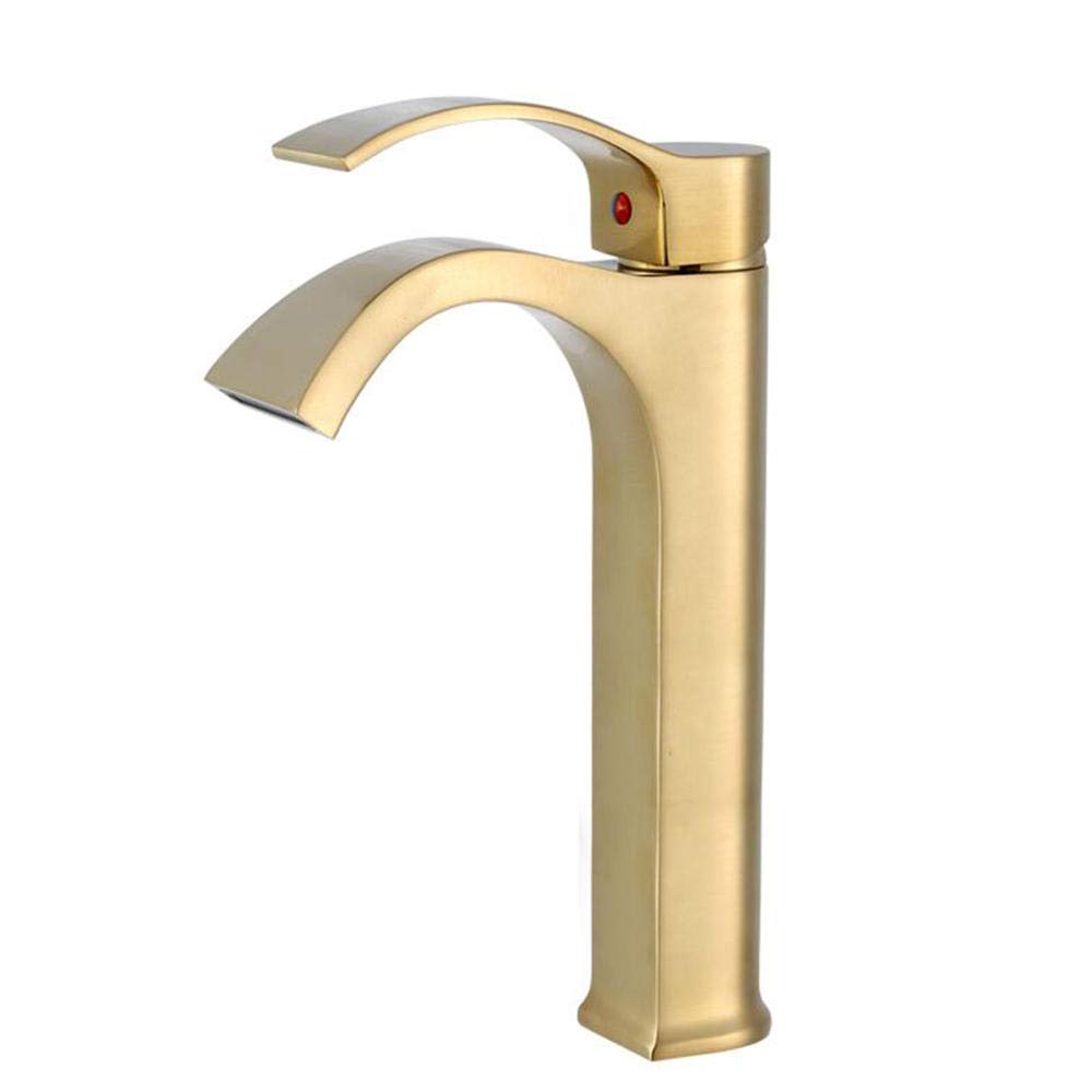 Mitigeur de lavabo cascade haut pour transformer votre salle de bain en spa privé