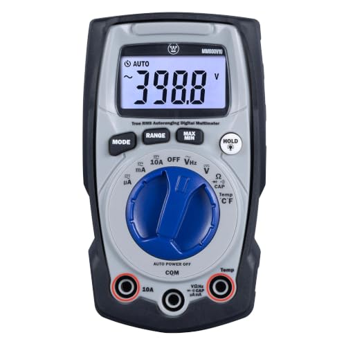 Westinghouse 600V True RMS Auto-Ranging Digital Multimeter, AC/DC...
