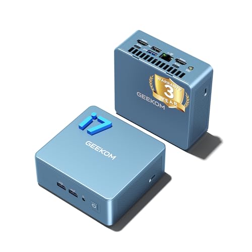 GEEKOM IT12 Edizione 2025(Garanzia di 3 Anni) con Intel i7-1280P,16GB RAM e 512GB...